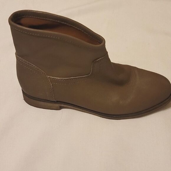 Lucky brand leather ankle boots size 7.5 - Picture 1 of 9